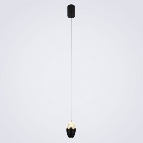 Подвесной светильник LED4U L8754-1 BK Подвесной светильник LED4U L8754-1 BK