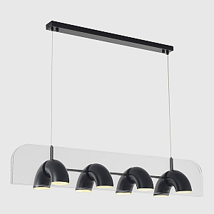 Подвесной светильник Crystal Lux ELEMENT SP48W LED BLACK