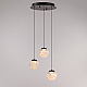 Подвесной светильник Delight Collection MD25030003-3A matt black/clear