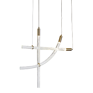 Подвесной светильник Delight Collection OD2412 OD2412-3 gold/clear