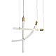 Подвесной светильник Delight Collection OD2412 OD2412-3 gold/clear