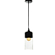 Подвесной светильник Lumina Deco Zenia LDP 6806 BK+PR