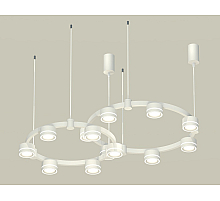 Комплект подвесного светильника Ambrella Light Techno Ring XR92081003 (A9208x2, C9236, C9231, N8433)