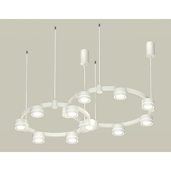 Комплект подвесного светильника Ambrella Light Techno Ring XR92081003 (A9208x2, C9236, C9231, N8433)