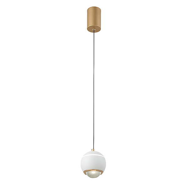 Подвесной светодиодный светильник Crystal Lux Caro SP Led White