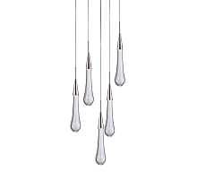 Подвесной светильник Delight Collection Pour MD2060-5A satin nickel