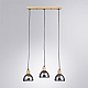 Подвесной светильник Arte Lamp LANCASTER A5869SP-3BK