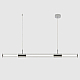 Подвесной светодиодный светильник Crystal Lux Lineup SP24W Led Chrome