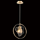 Подвесной светильник DeLight Collection Cowley P60669-1 gold/clear