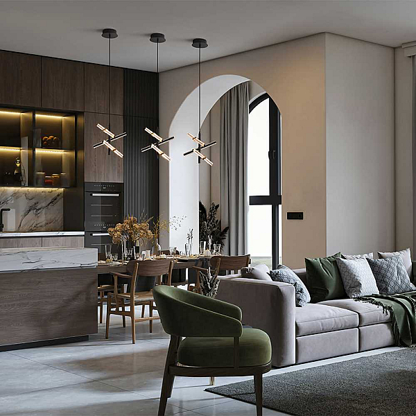 Подвесной светильник Freya Modern FR5557PL-L32B