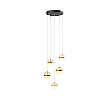Каскадная люстра Maytoni Area MOD295PL-L60BBS3K