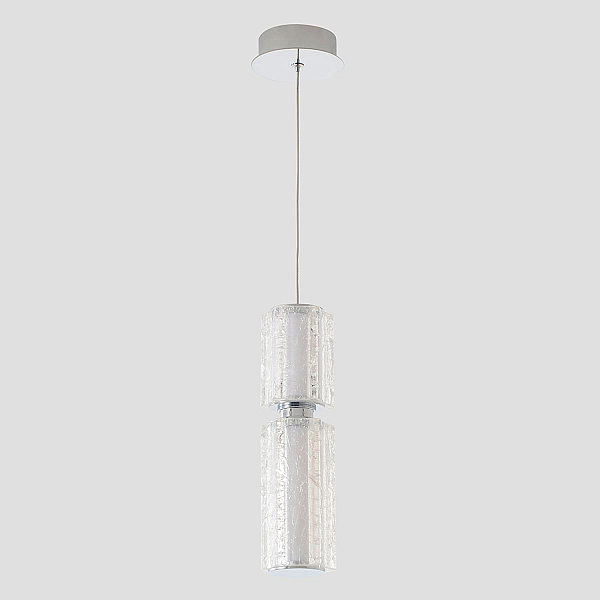 Светильник подвесной Crystal Lux ANTIQUE SP23W LED CHROME