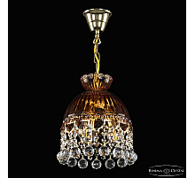 Подвесной светильник Bohemia Ivele Crystal 5478/22 G Amber/M-1G Balls