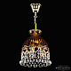Подвесной светильник Bohemia Ivele Crystal 5478/22 G Amber/M-1G Balls