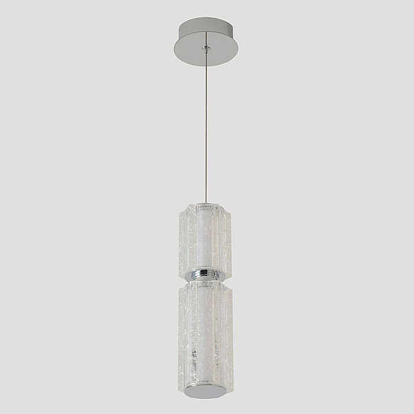 Светильник подвесной Crystal Lux ANTIQUE SP23W LED CHROME