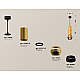 Подвесной светильник Ambrella Light Techno Spot XP1105010 (A2302, C6327x2, A2061x2, C1105, N7031)