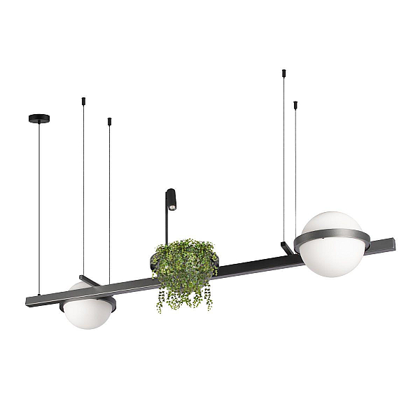 Подвесной светодиодный светильник Loft IT Jardin 10121/D Dark grey