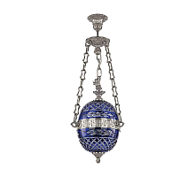 Подвесной светильник Bohemia Ivele Crystal 71000P/20 Ni Clear-Blue/H-1J FA3S