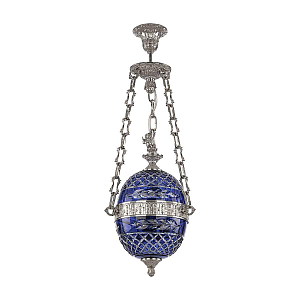 Подвесной светильник Bohemia Ivele Crystal 71000P/20 Ni Clear-Blue/H-1J FA3S