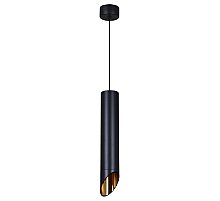 Подвесной светильник Reluce 16007-0.9-001LD 300mm GU10 BK+GD