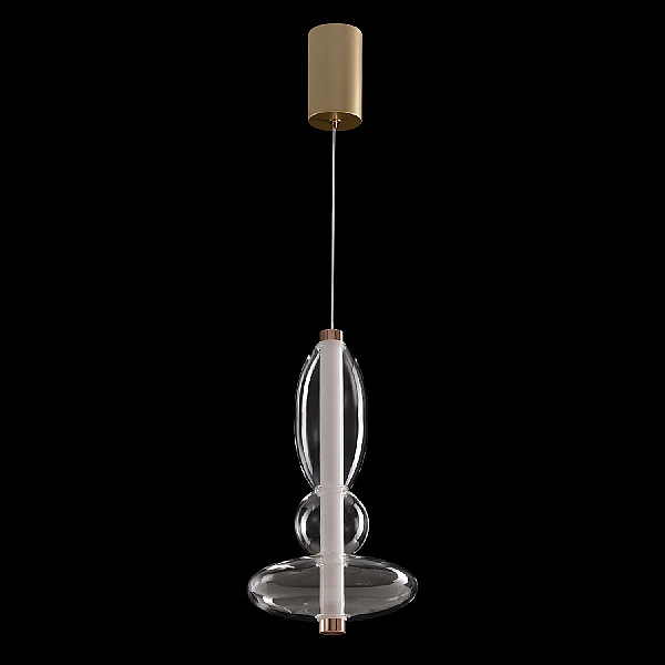 Подвесной светодиодный светильник Crystal Lux Quasar SP10W Led Transparent