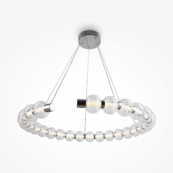 Подвесная светодиодная люстра Maytoni Amulet MOD555PL-L30CH4K