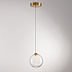 Подвесной светильник Delight Collection MD25030001-1A brass/clear