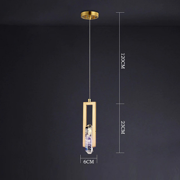 Подвесной светильник Delight Collection OM8201004 OM8201004-1 gold