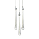 Подвесной светильник Delight Collection Teardrop OM801670-3-CH