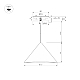 Подвесной светильник Arlight SP-MAKOTO-R550-14W Warm2700 054407
