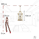 Подвесной светильник Loft It Lighthouse 10456/12 AB