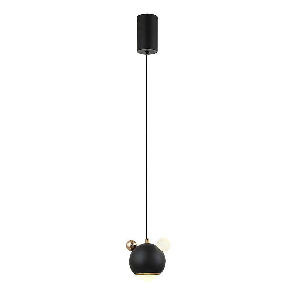 Подвесной светодиодный светильник Crystal Lux Amigo SP Led Black