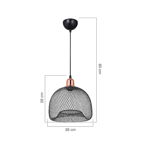 Подвесной светильник Toplight Bryanne TL1603H-01BK