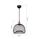 Подвесной светильник Toplight Bryanne TL1603H-01BK