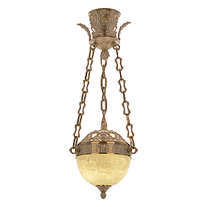 Подвесной светильник Bohemia Ivele Crystal 71000P/20AZ GW Rose Y8