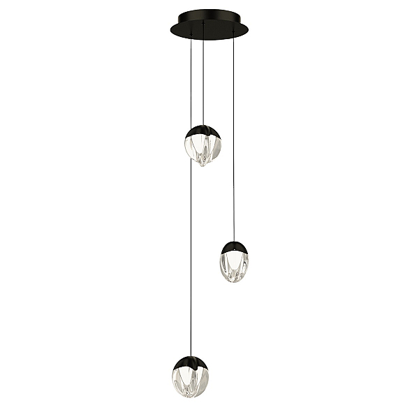 Подвесной светильник Delight Collection MD24001033-3A black/clear