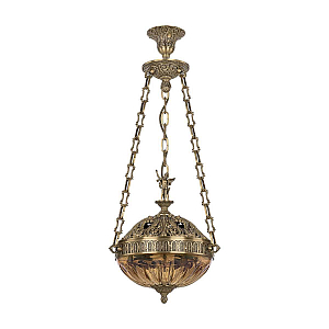 Подвесной светильник Bohemia Ivele Crystal 71000P/30AZ FP Amber/M-1H FA5S