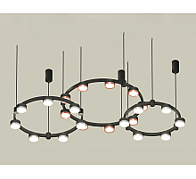 Комплект подвесного светильника Ambrella Light Techno Ring XR92092100 (A9209x3, C9242, C9238, C9232, N8126, N8118)