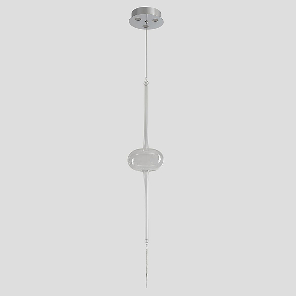 Светильник подвесной Crystal Lux GLASS SP3W LED CHROME