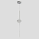 Светильник подвесной Crystal Lux GLASS SP3W LED CHROME