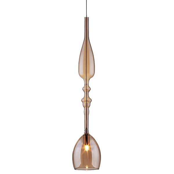 Подвесной светильник Crystal Lux Lux New SP1 C Amber