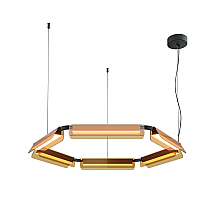 Подвесная люстра Maytoni Flat MOD296PL-L60BC3K