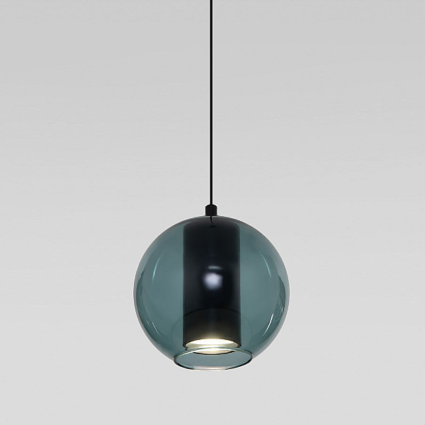 Подвесной светильник Eurosvet Cobble 50258/1 LED бирюзовый a064551