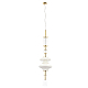 Подвесной светильник Crystal Lux Valencia SP1.2 Gold
