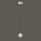 Подвесной светильник Delight Collection Frizzante MD23030088-1A nickel/clear