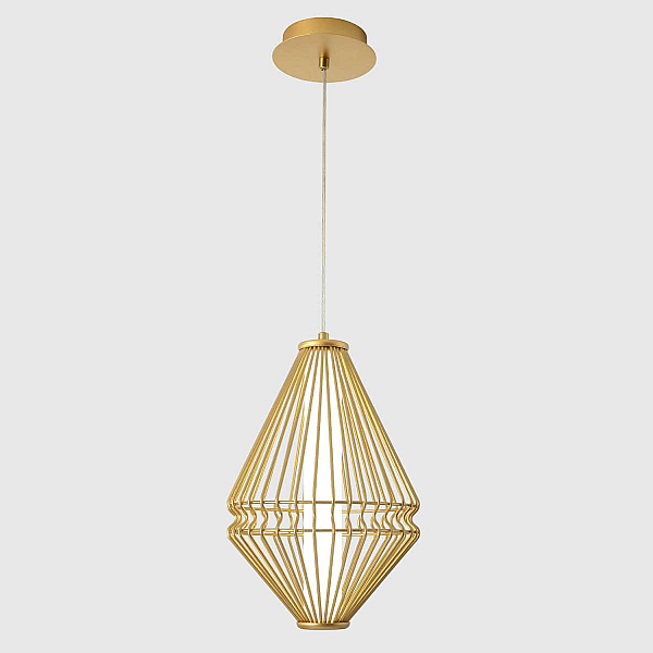 Подвесной светильник Crystal Lux CUADRA SP18W LED GOLD