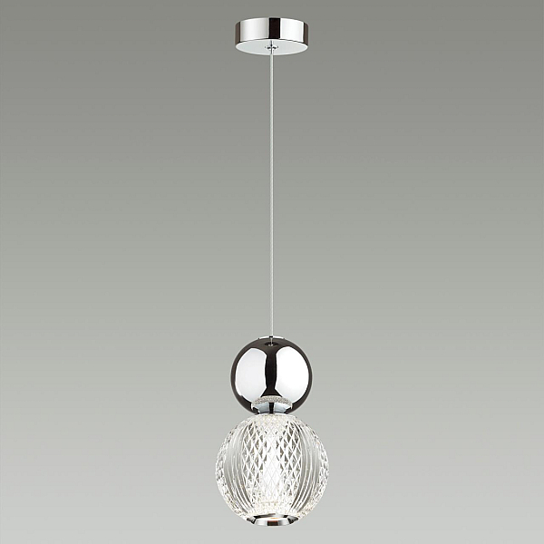 Подвесной светодиодный светильник Odeon Light Crystal 5007/7L