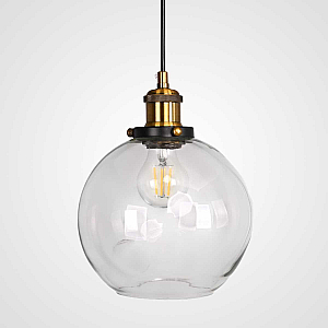 Подвесной светильник ImperiumLoft Loft Clear Glass Sphere Cloche 191634-22
