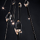 Подвесной светильник Delight Collection Pezzo OM82111-12 pearl black