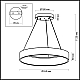 Подвесной светодиодный светильник Odeon Light L-vision Sole 4066/50L
